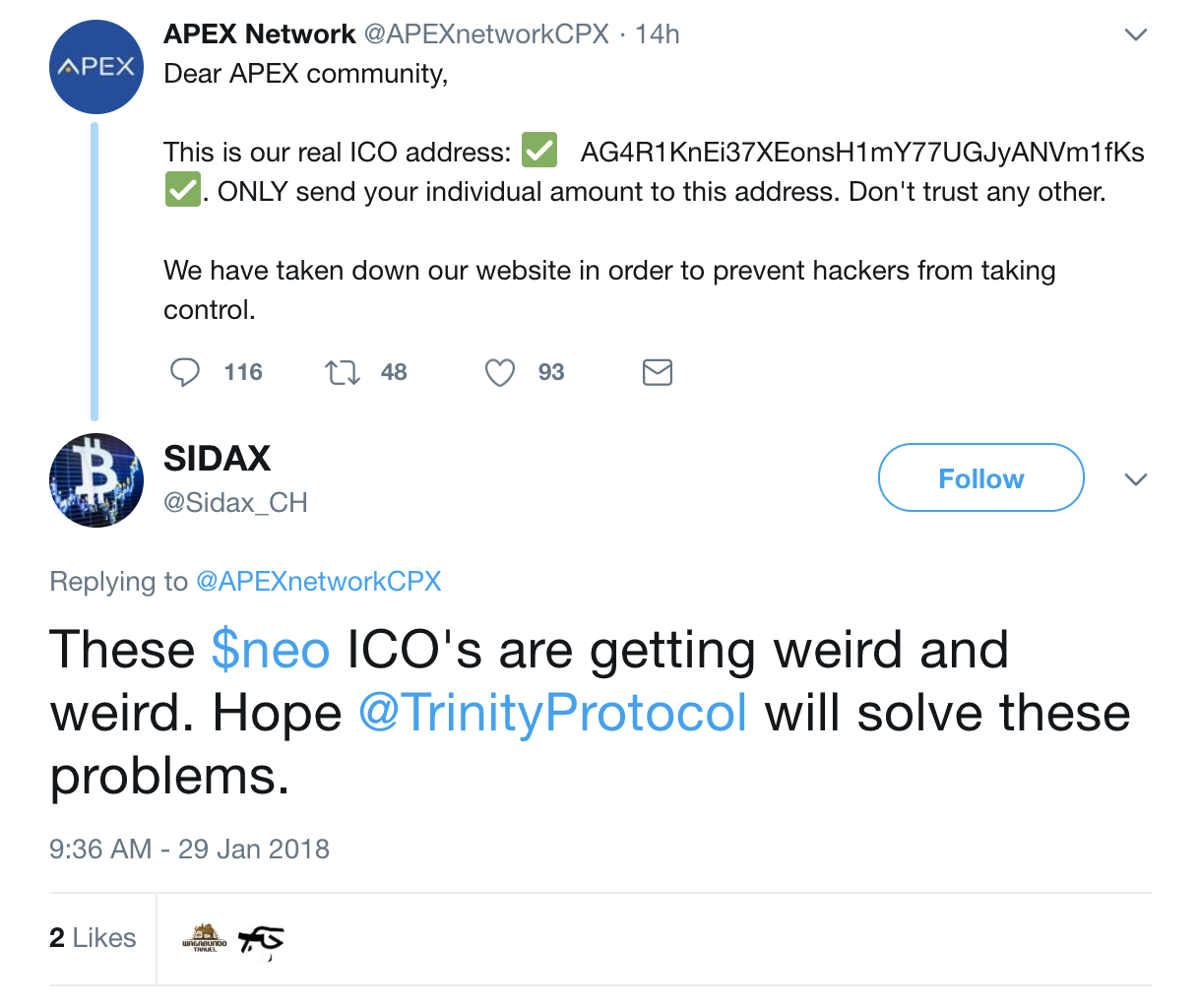 Neo ICOs Aren’t Going Well