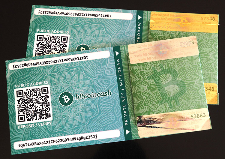 How To Create A Bitcoin Paper Wallet Or Paper Bill Club Laura - 