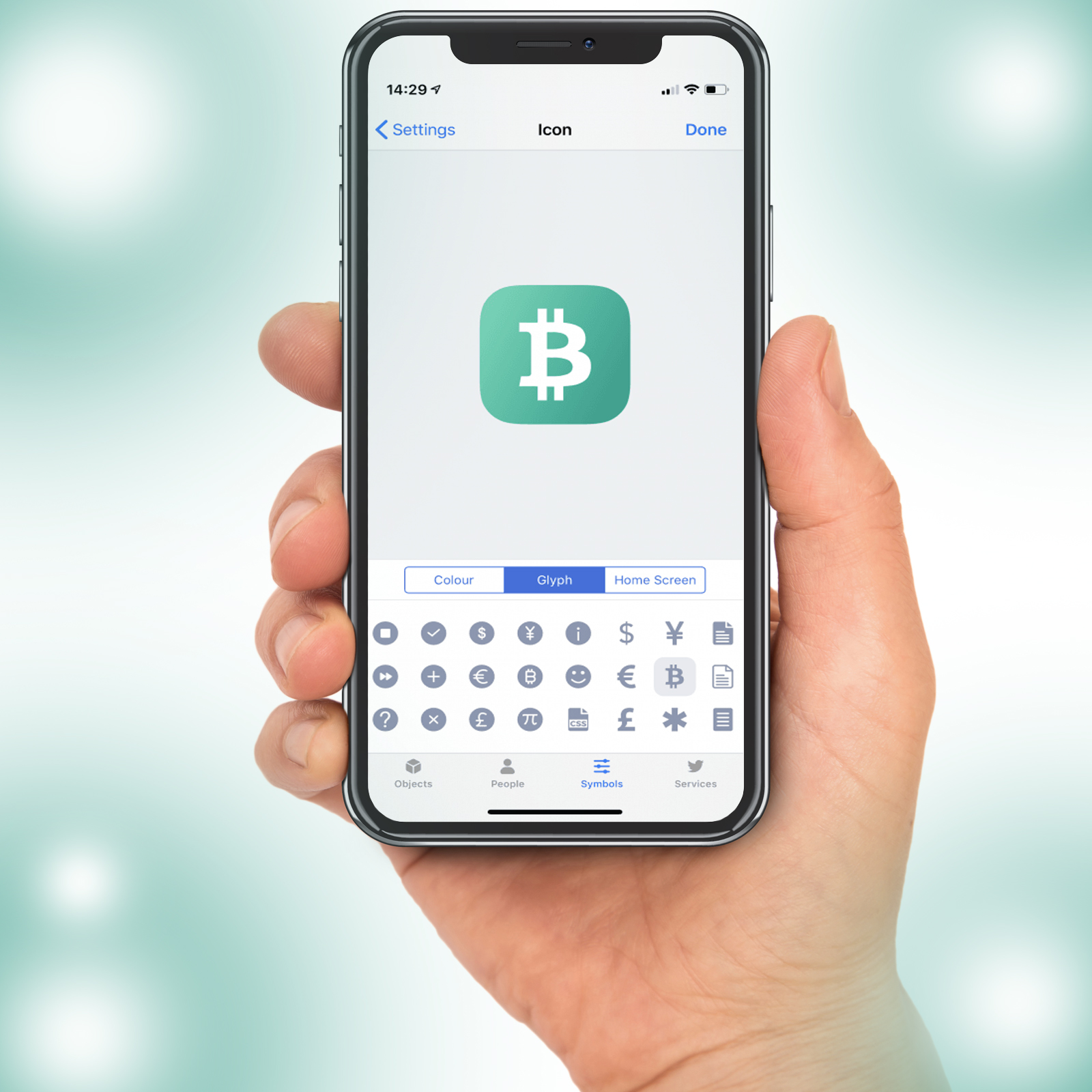 Bitcoin Glyphs Added to Apple's Shortcuts Application