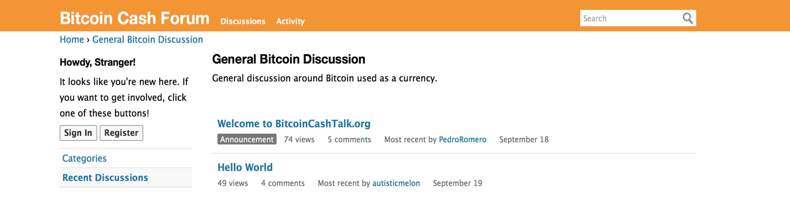 A Censorship-Free Version of Bitcointalk? Developer Launches Bitcoincashtalk.org