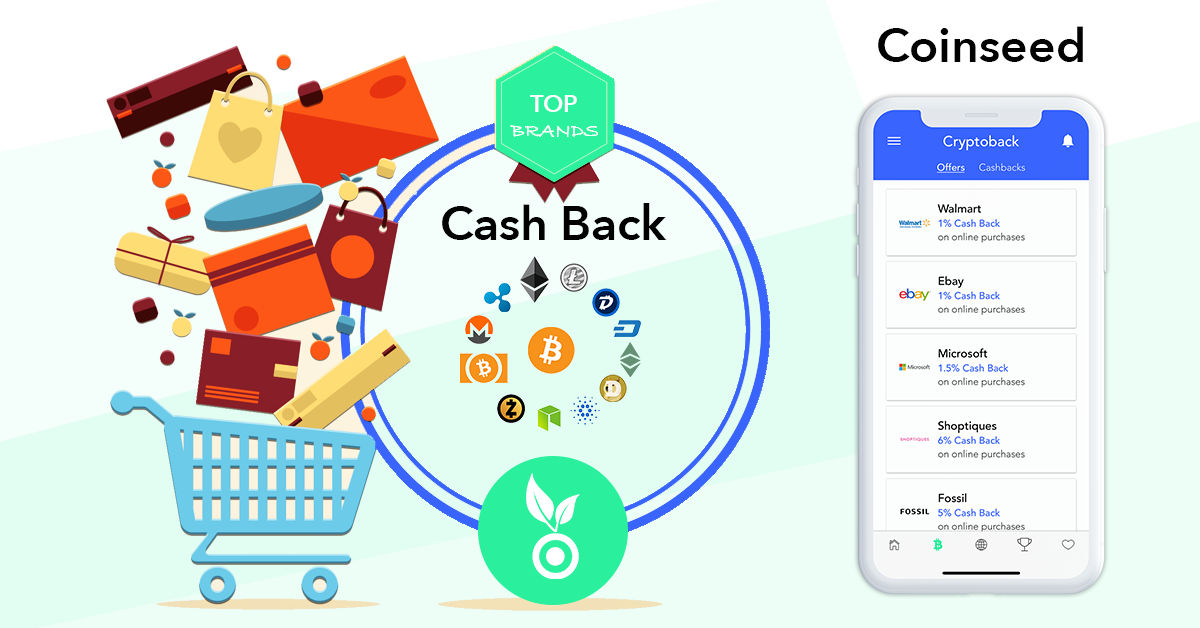 Coinseed Announces Crypto Cash Back Program