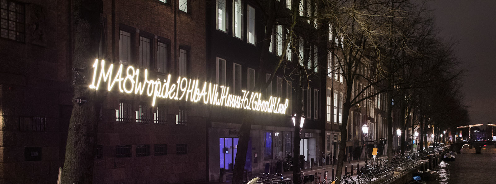 Bitcoin Address Illuminates Amsterdam’s Lights Festival