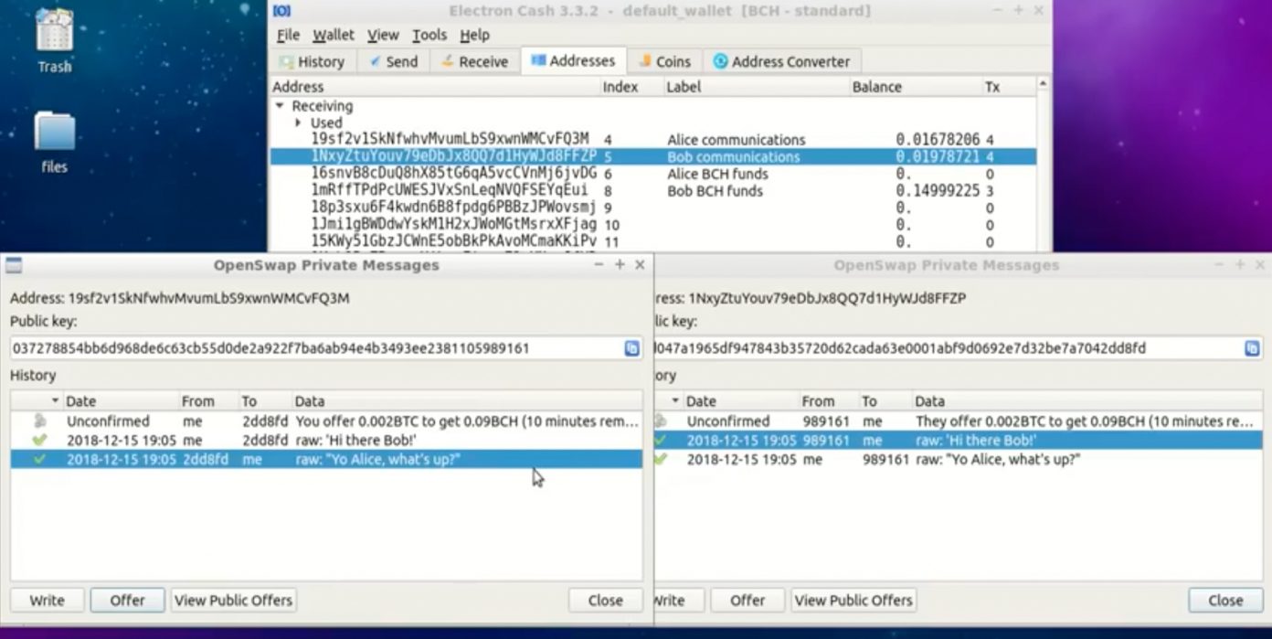 Openswap Makes In-Wallet BCH and BTC Atomic Swaps Possible