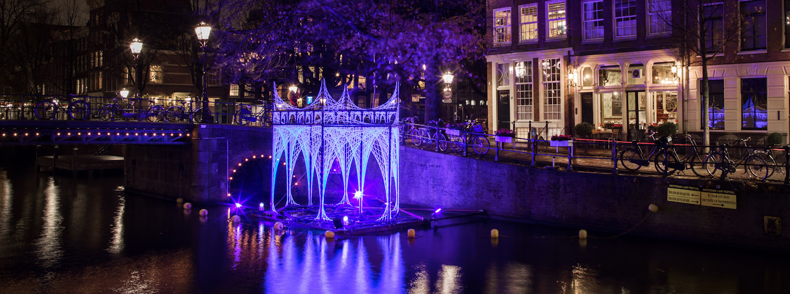 Bitcoin Address Illuminates Amsterdam’s Lights Festival