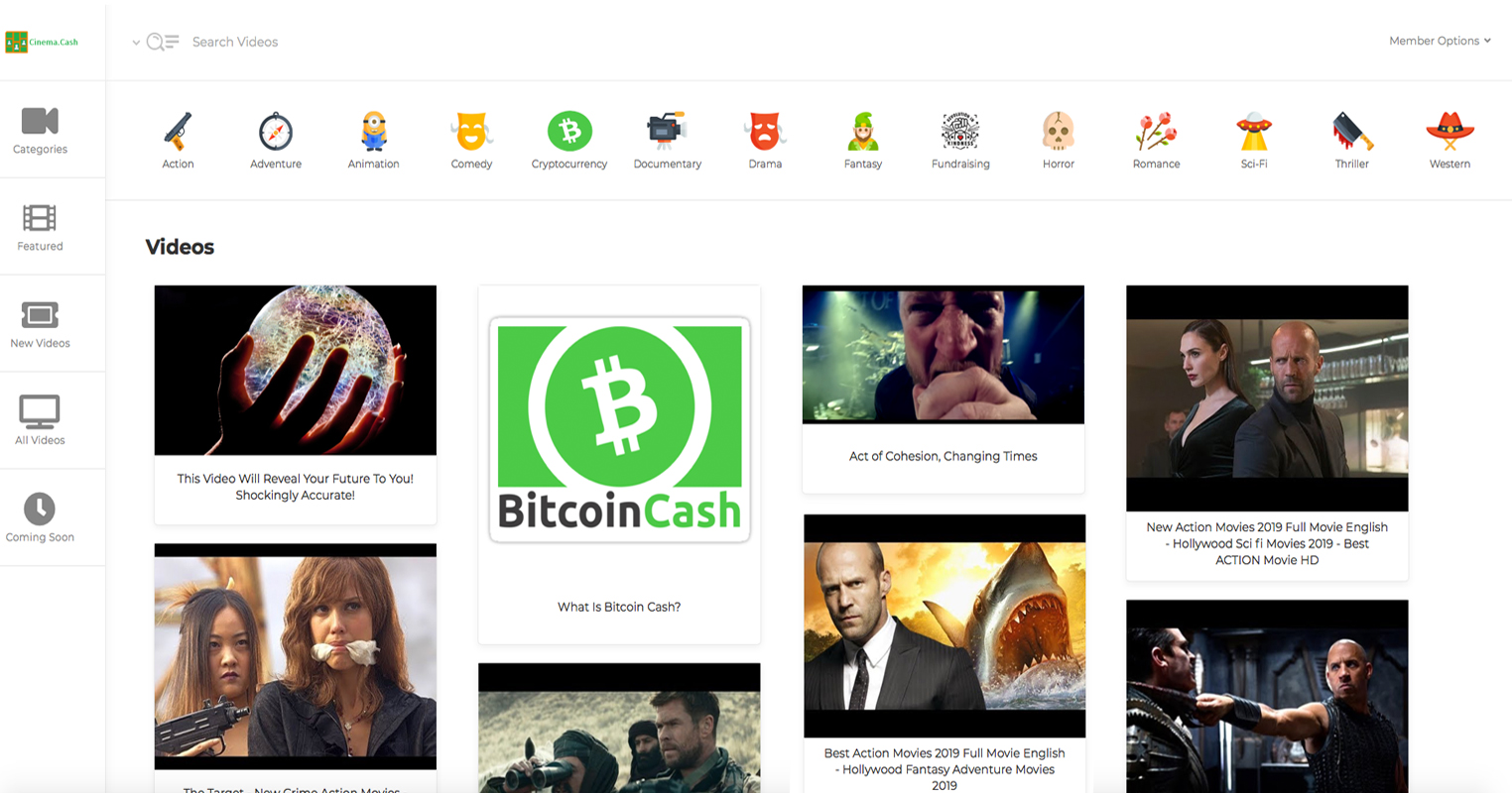 These Video Sharing Sites Pay Content Creators In Bitcoin Cash - 