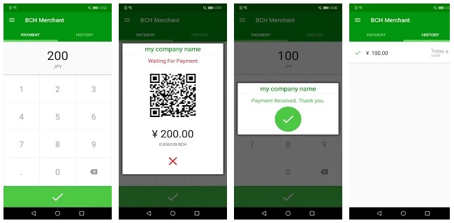 BCH Merchant App Allows Businesses to Accept Crypto Payments in Store