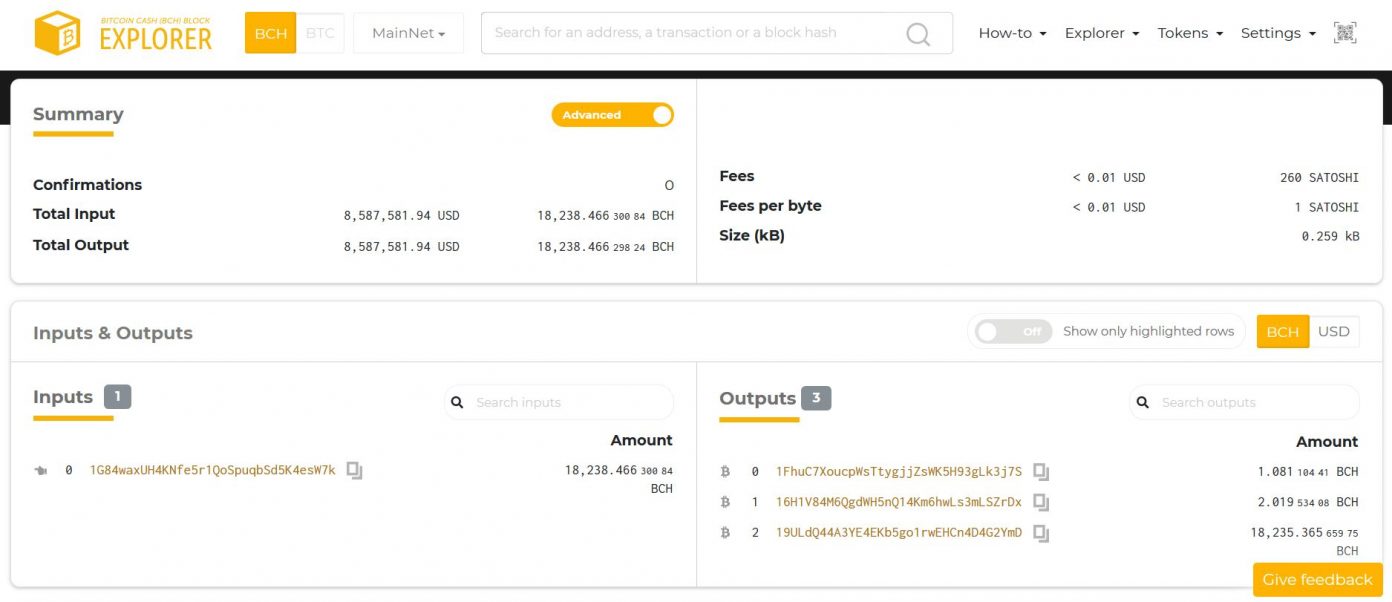 How to Check Bitcoin Cash Transactions With a Block Explorer