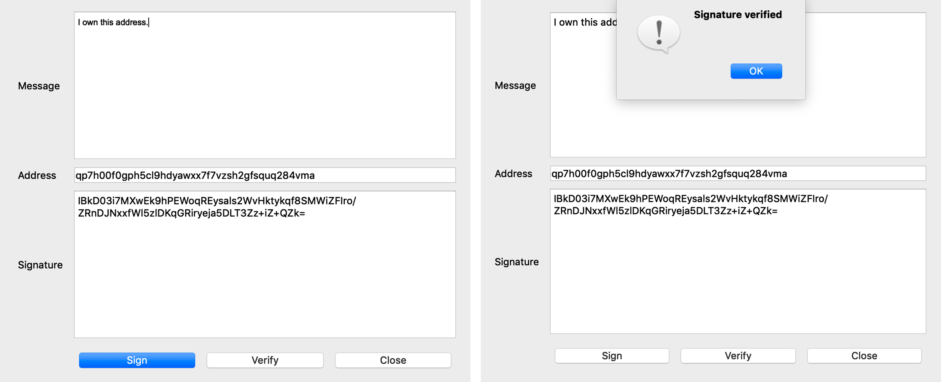 How to Prove Ownership With a Bitcoin Cash Address and Digital Signature 