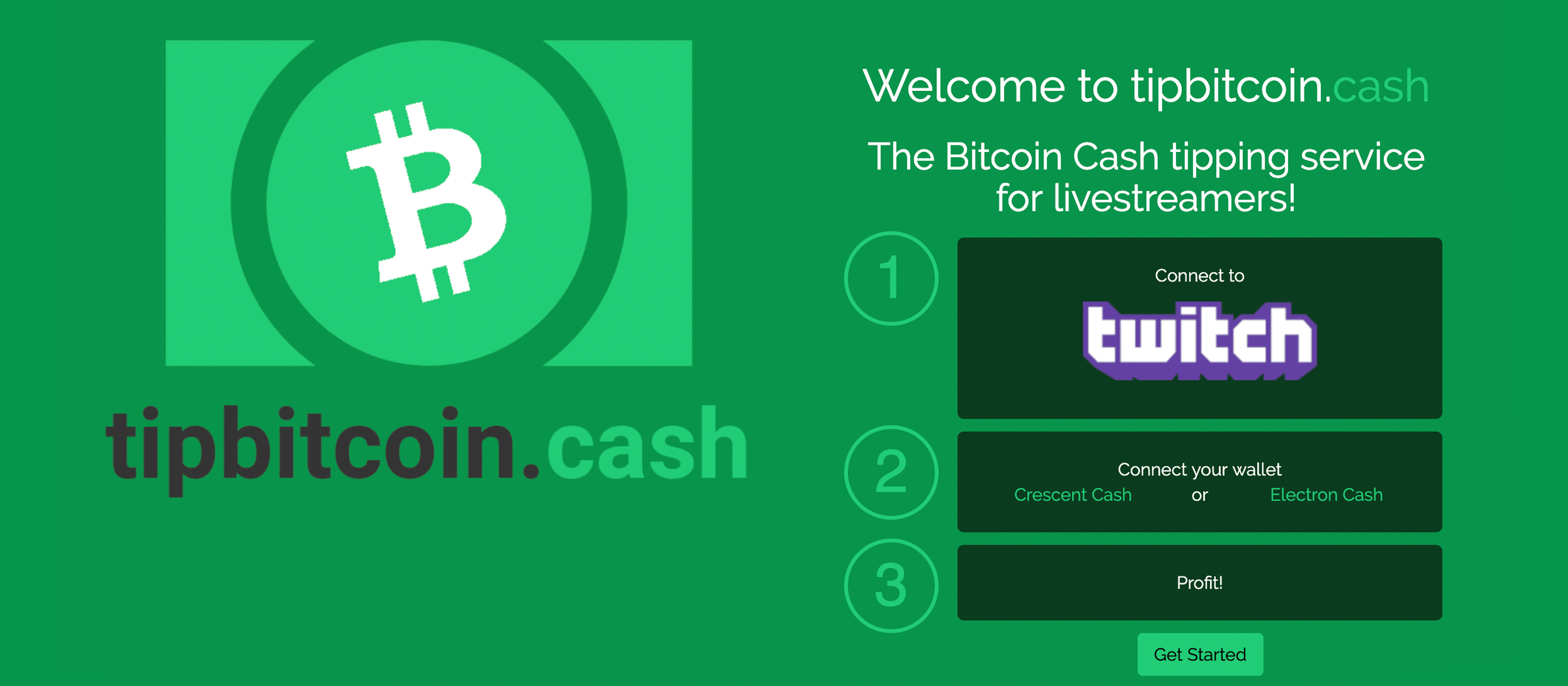 Tip Twitch Livestreamers With BCH Using the New Tipbitcoin.cash App 