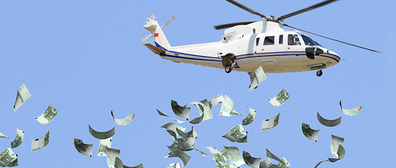 Central Banks in Panic Mode – Extreme Tactics Like Helicopter Money Discussed