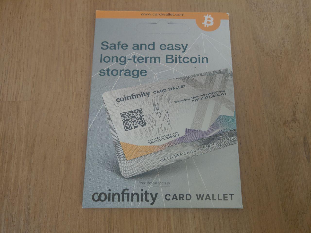 Review: Coinfinity’s Card Wallet Provides Tamper-Proof Cold Storage