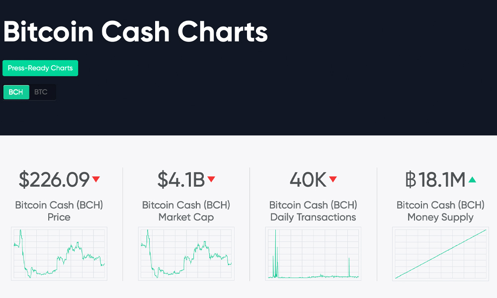 6 Monitoring Websites That Help Track Bitcoin Cash Data