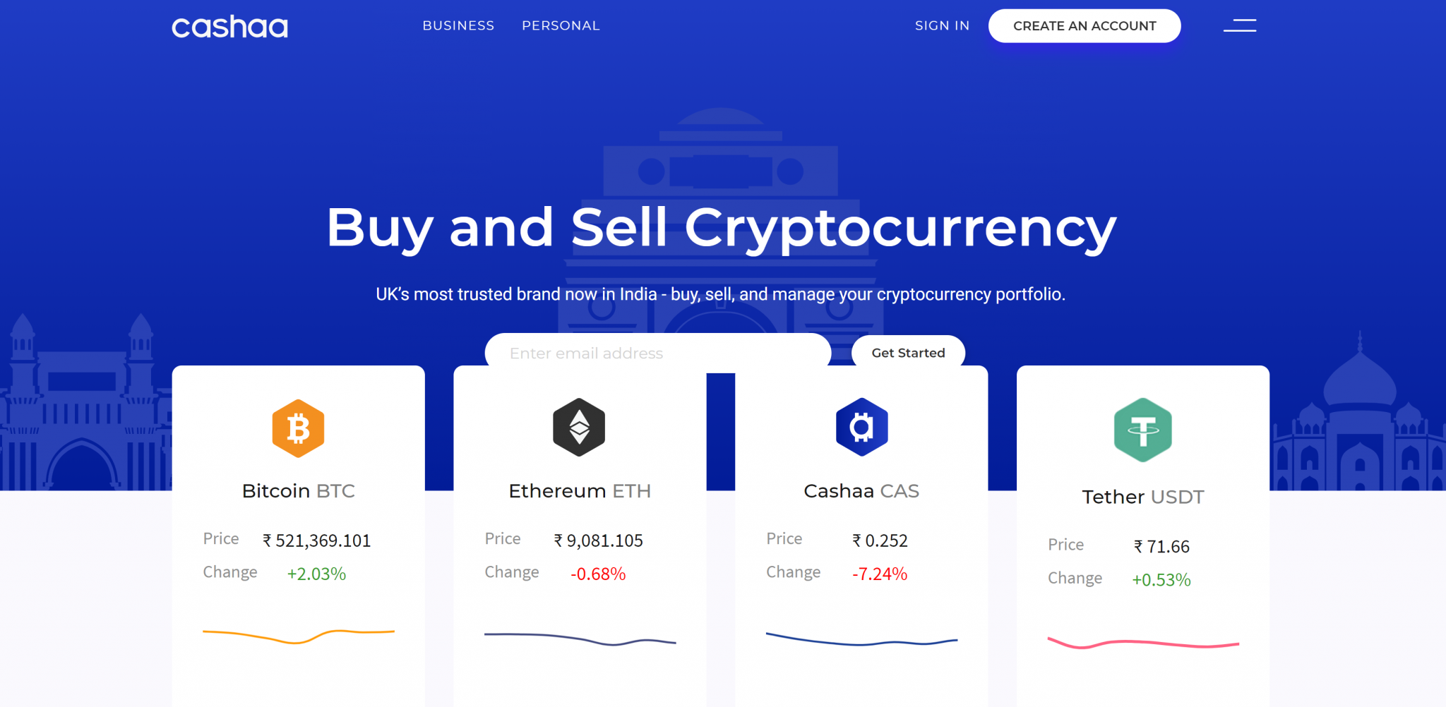 Banking Platform Cashaa Sees Indian Trading Volume Soar, Adding 5 More Cryptocurrencies