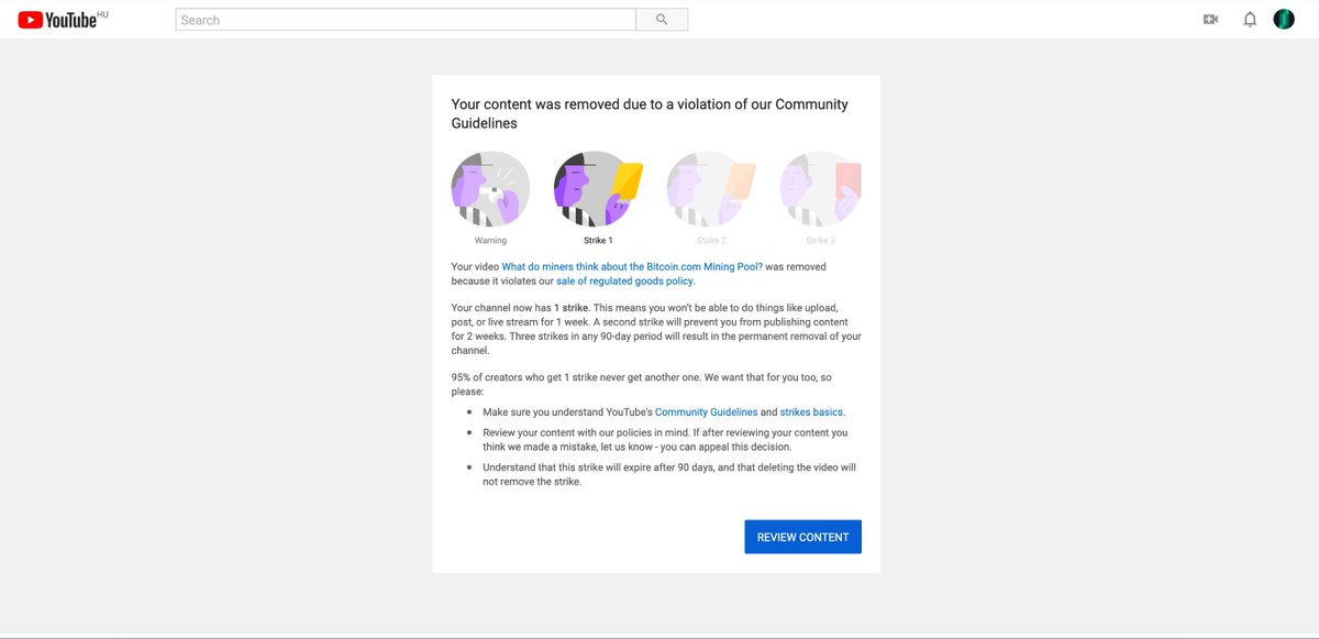 Bitcoin.com's Mining Video Censored: The Tale of Youtube's Blatant Censorship and Propaganda