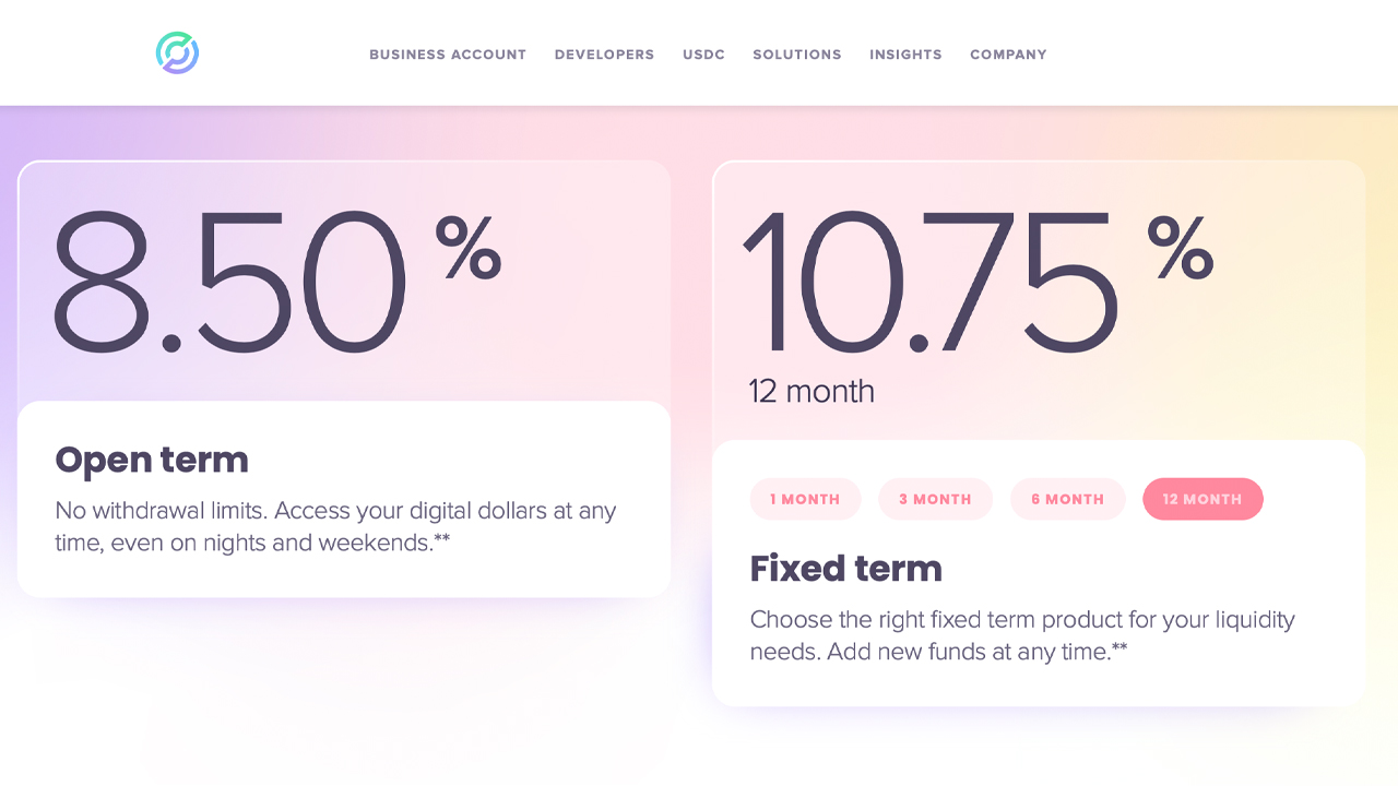 Stablecoin Savings: Circle Launches High Yield USDC Accounts for Businesses