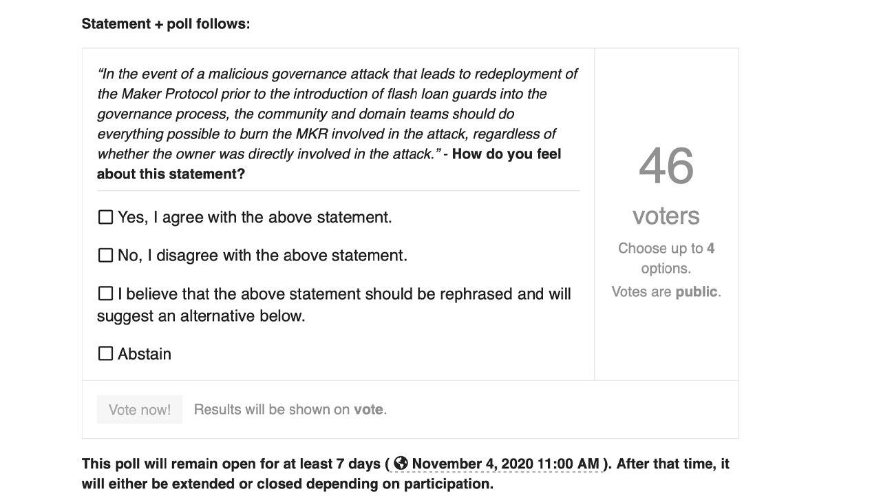 Uncollaterized Power: A Makerdao Governance Vote Was Swayed by a Defi Flash Loan