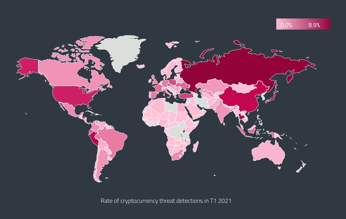 Crypto Cyberthreats Spike This Year With Russia Hit the Hardest, Report Reveals