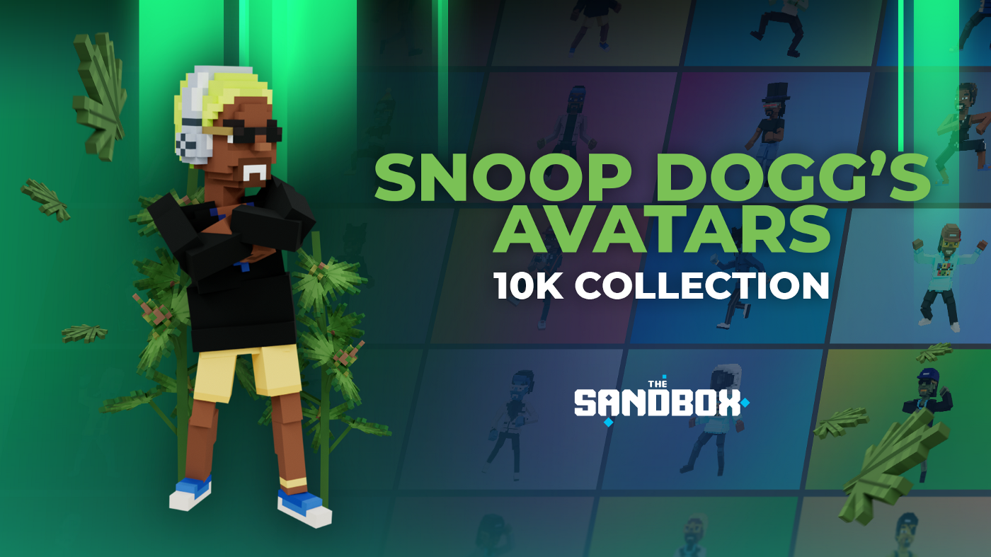 Snoop Dogg Drops 10,000 Playable Sandbox Avatar NFTs – Mint a Unique Doggie and Explore the Metaverse in Style