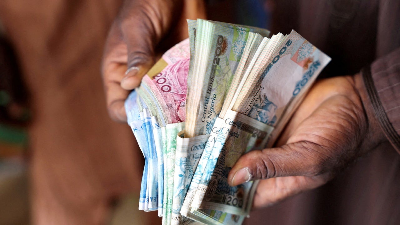 Nigerian Currency Plunges After Central Bank Rate Hike